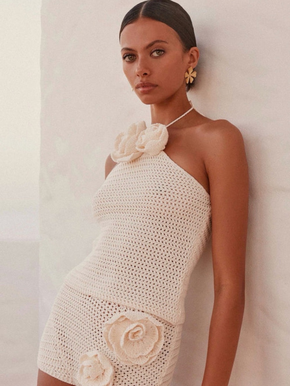 Peppermayo Rose Crochet Top
